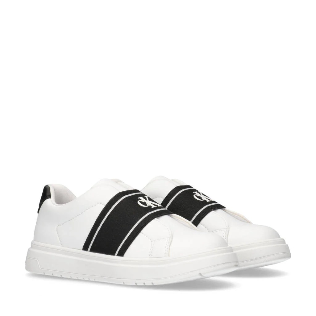 Calvin Klein sneakers wit/donkerblauw