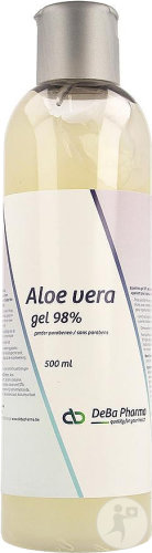 Deba Aloe Vera Gel 98% Rafraîchissant Et Adoucissant Flacon 500ml
