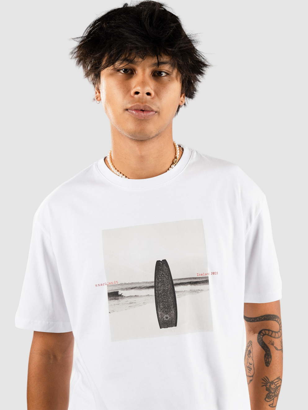 Anerkjendt Akkikki T-Shirt bright white