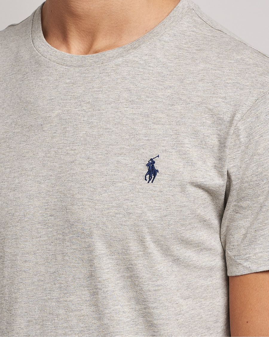 Polo Ralph Lauren Custom Slim Fit Tee New Grey Heather