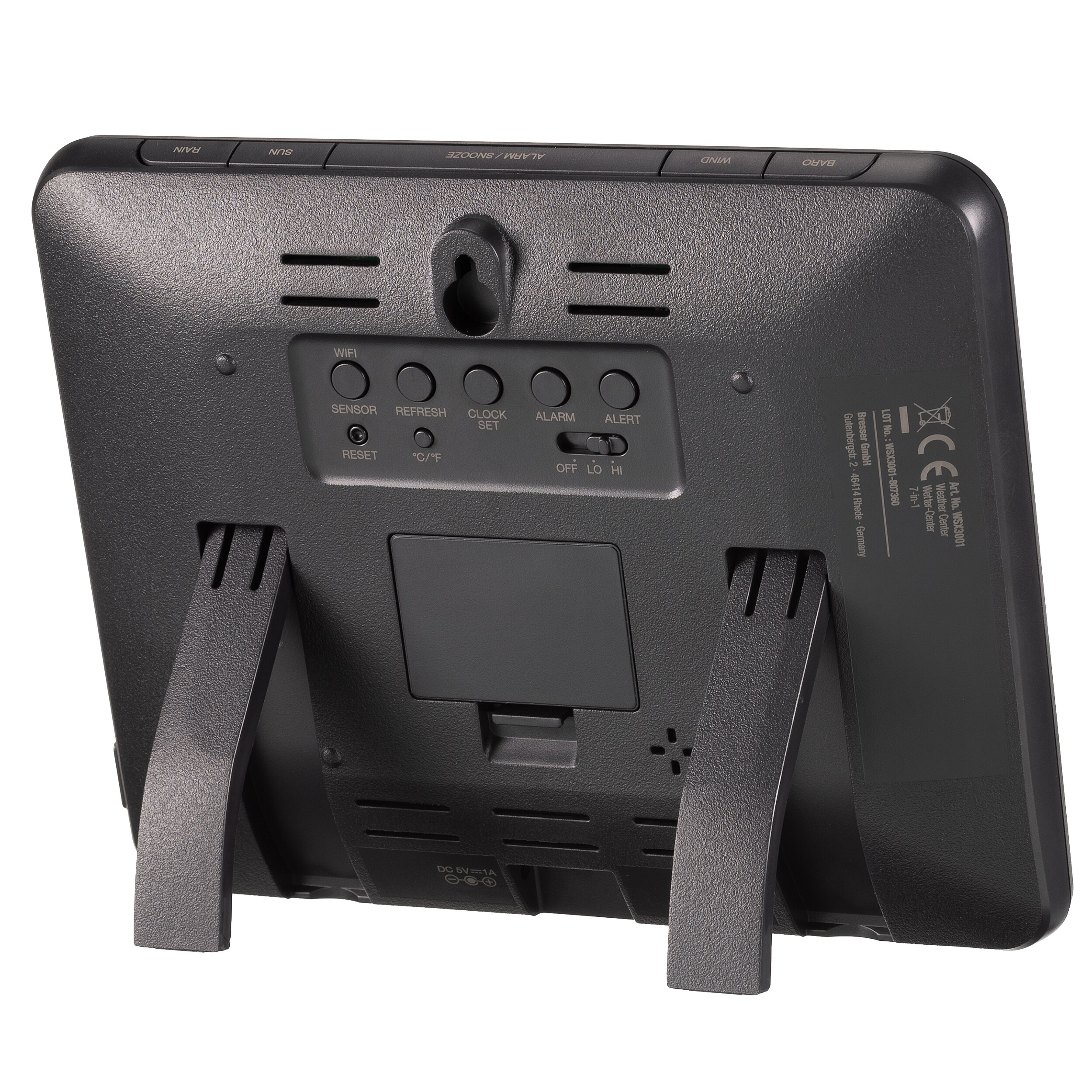 BRESSER Profi-WLAN-Wetterstation 7-in-1 mit 2 Basisstationen, Lichtintensität- und UV-Messung