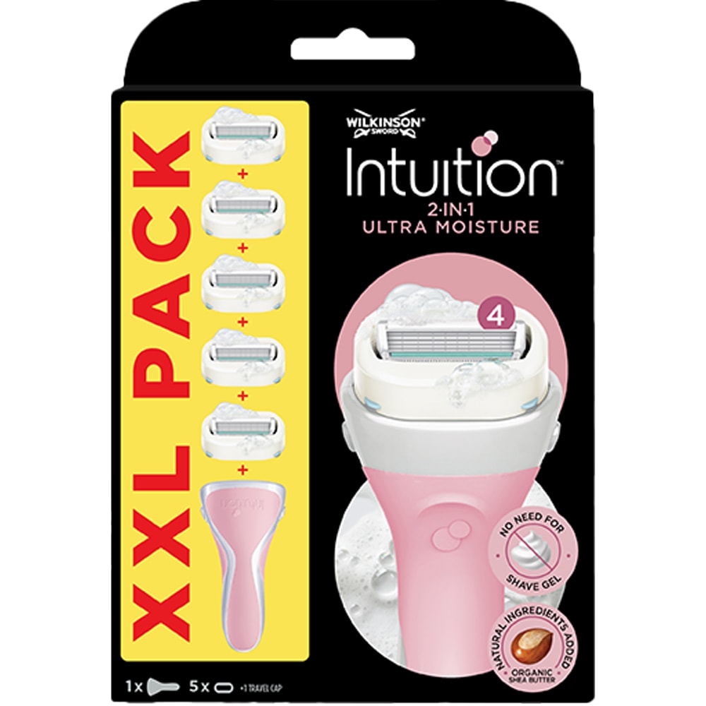 Rasoir - Intuition Ultra Moisture   5 lames de rechange