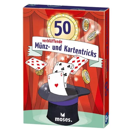 moses. 50 verblüffende Münz- und Kartentricks