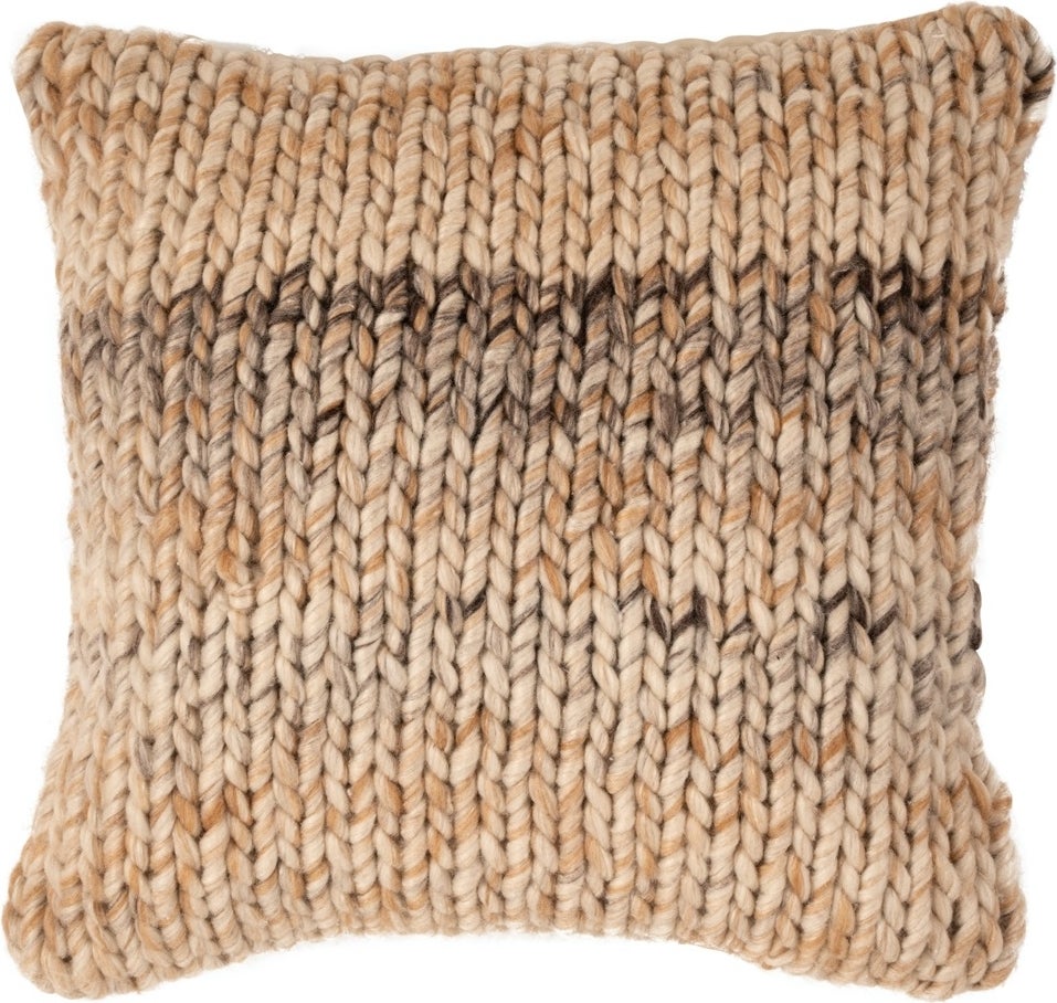 Linen & More sierkussen Yuki beige 45 x 45 cm