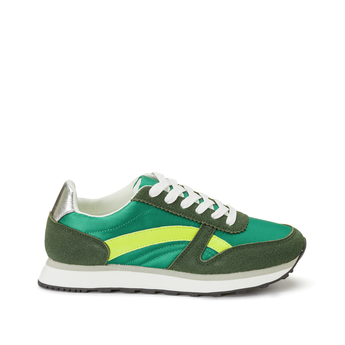 COLEÇÕES LA REDOUTE<br>Tênis de corrida em nylon, estilo retrô