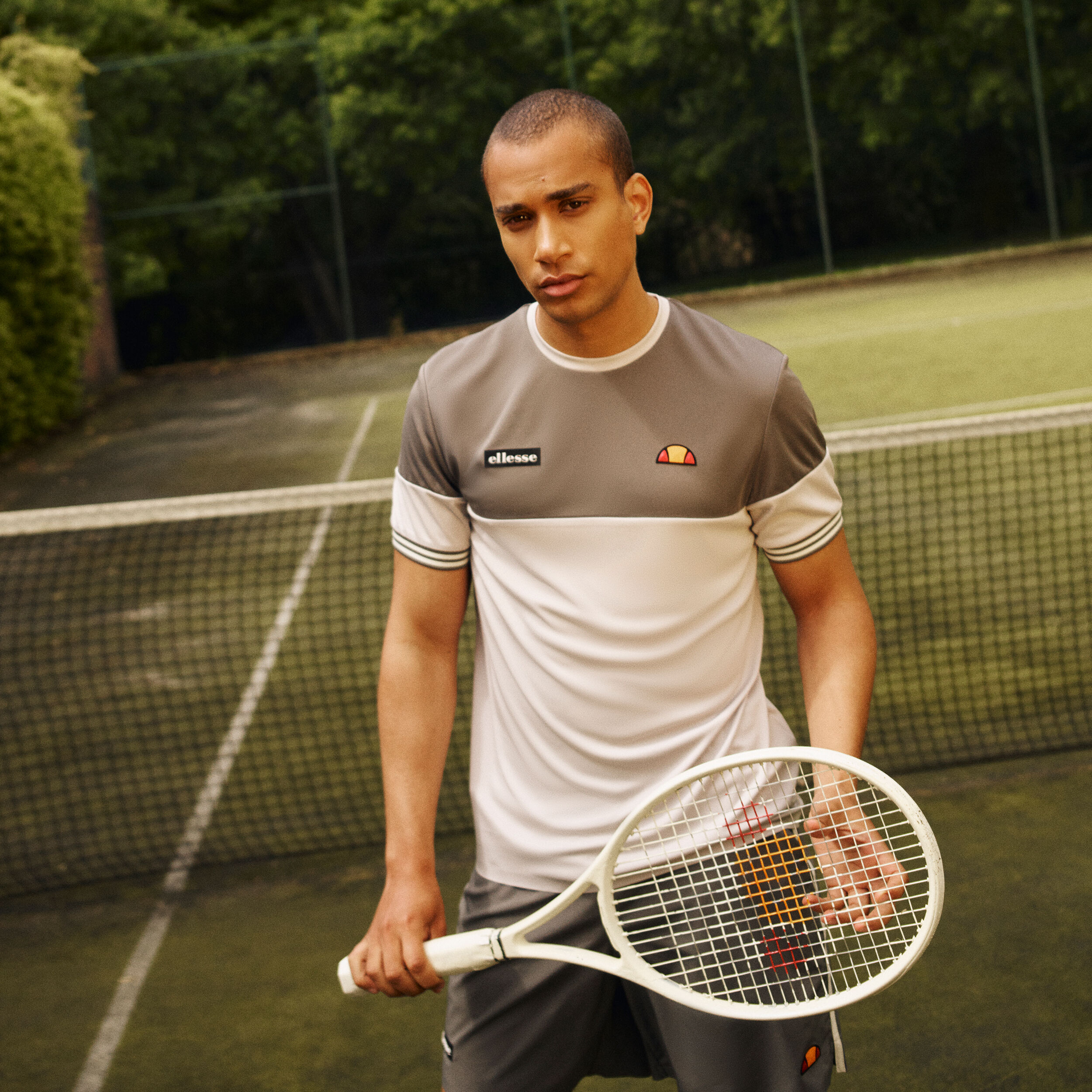 Ellesse Vinco T-shirt Hommes - Gris , Gris Clair