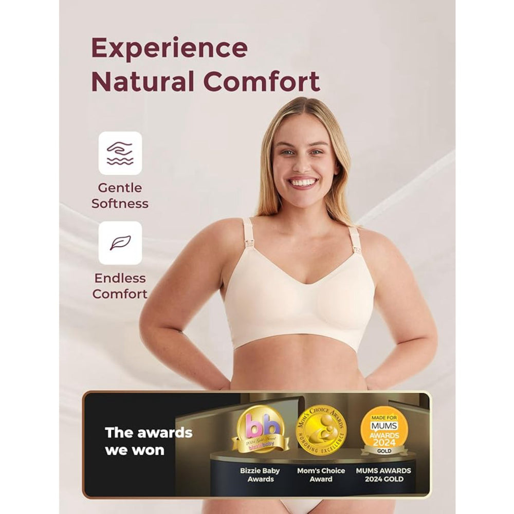 Køb Momcozy Natural YN21 Maternity Amme-BH