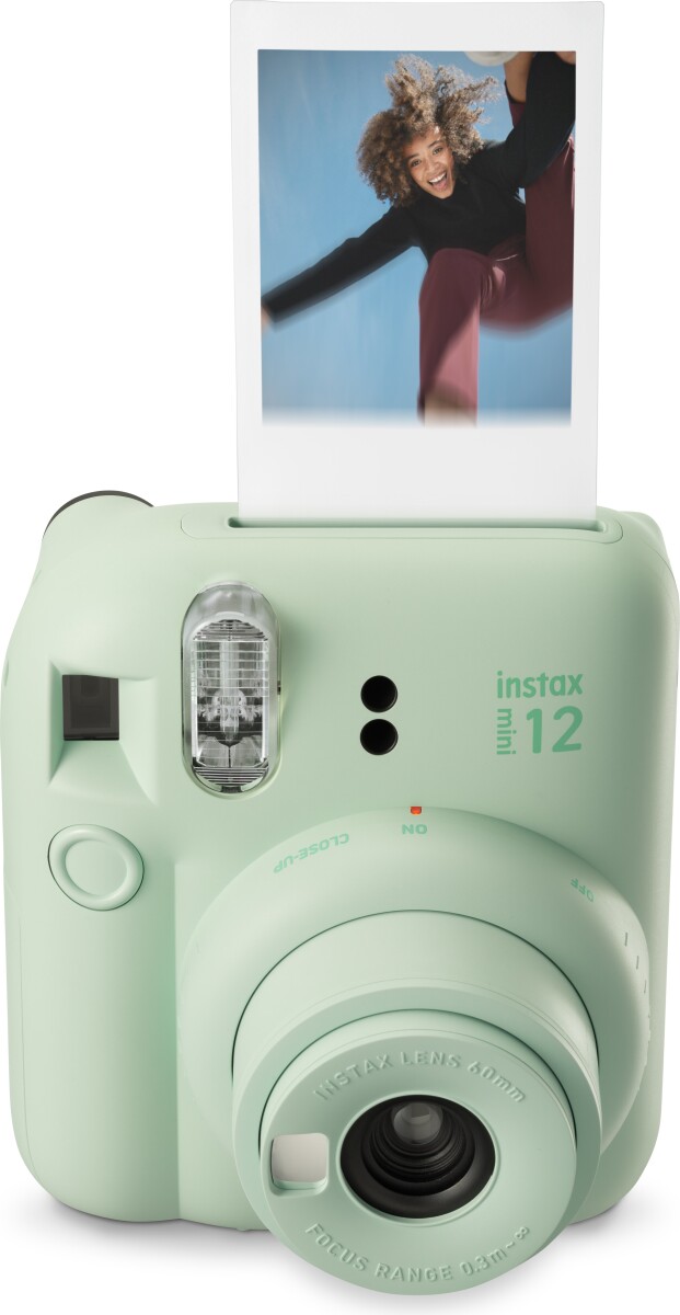 Fujifilm - Instax Mini 12 Instant Kamera - Lysegrøn