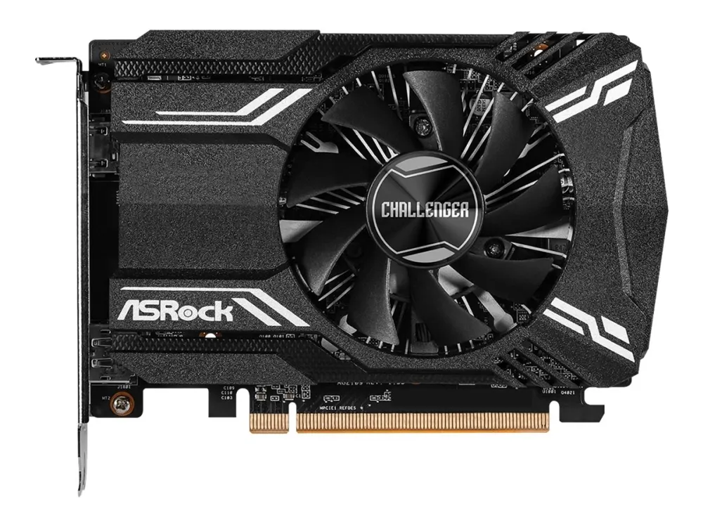 ASRock Radeon RX 6400 Challenger ITX 4GB - grafikkort - Radeon RX 6400 - 4 GB GDDR6 - PCIe 4.0 x4 - HDMI, DisplayPort