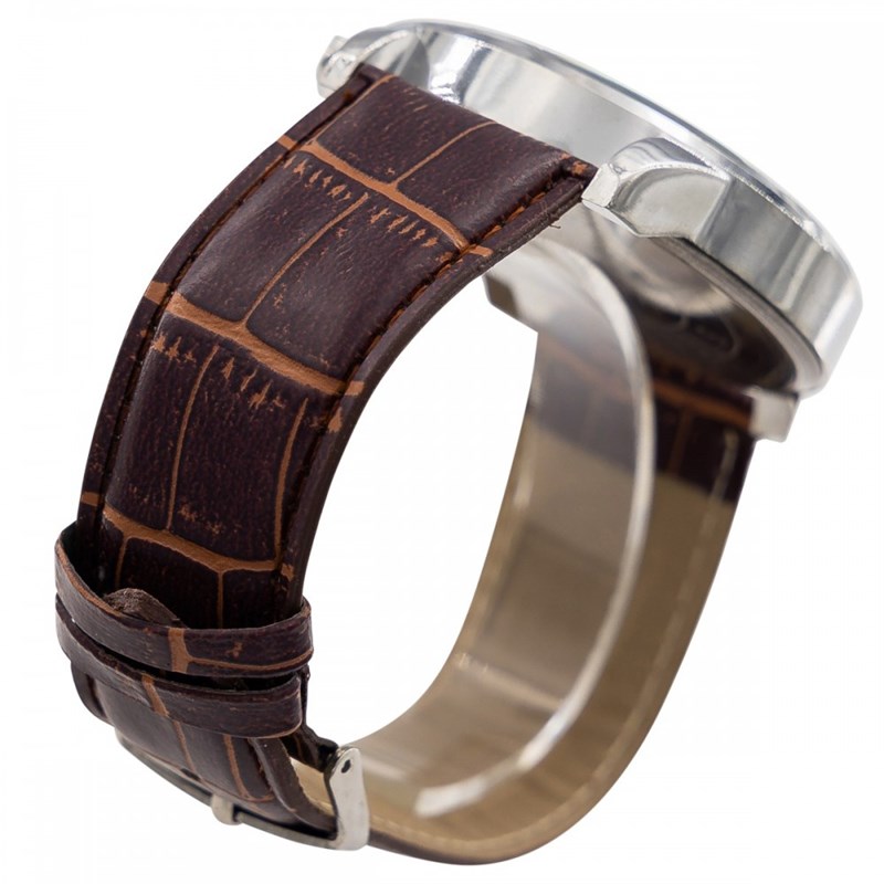 Montre Homme CHTIME bracelet Cuir Marron