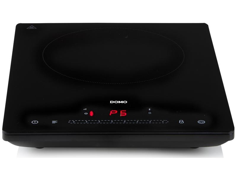 Domo Induktionskochplatte DO332IP 2000 W Kochfeld mit Keramikoberfläche