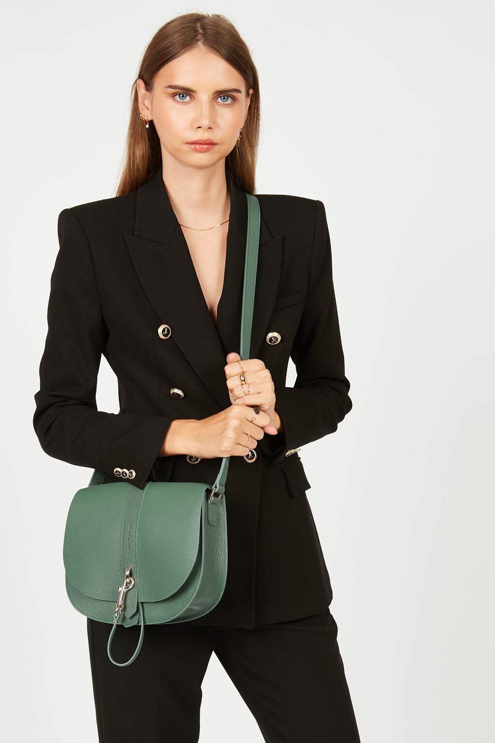 Foulonné Double Hook-Sac besace
