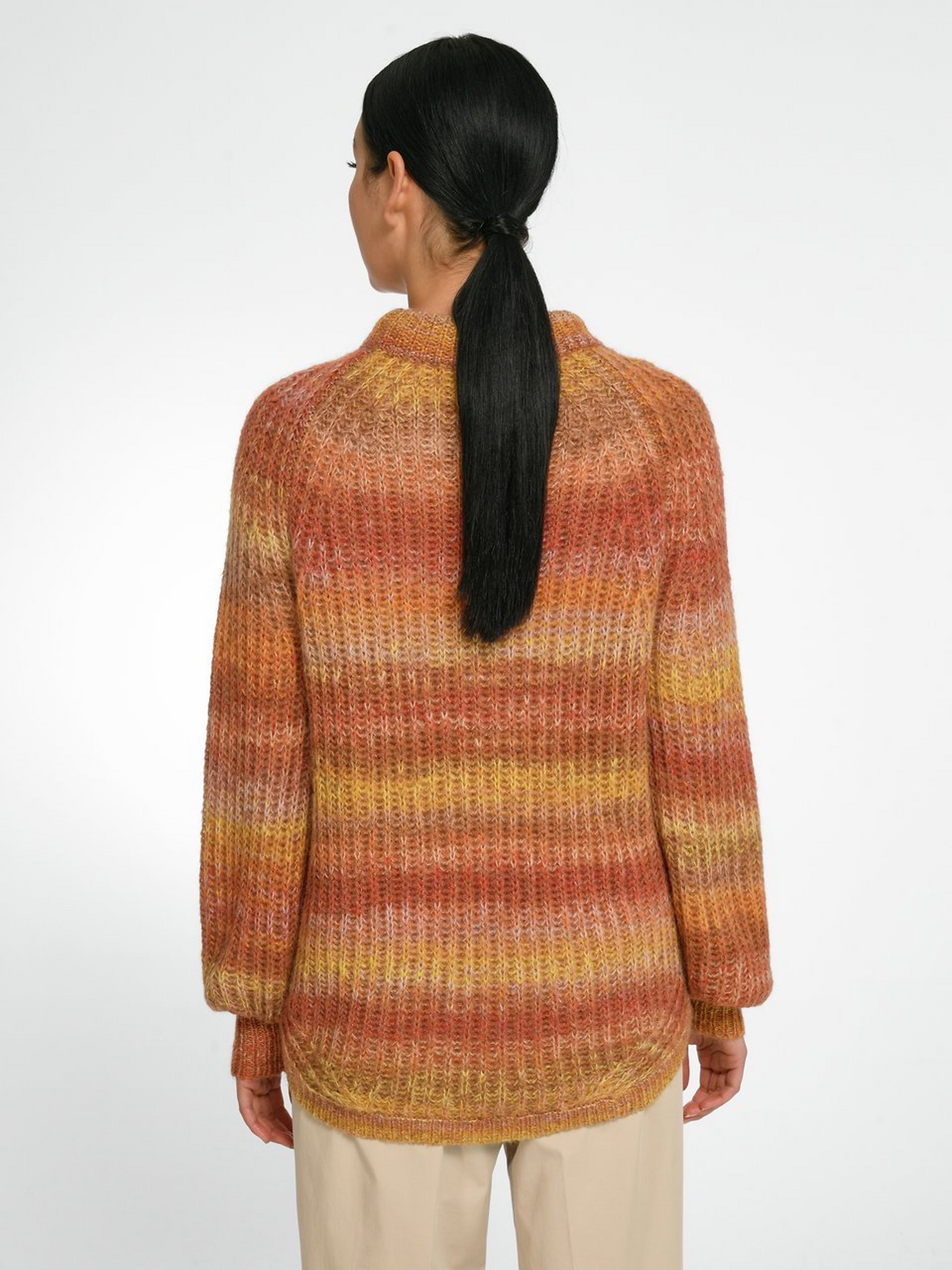 Pullover mit Stehbund