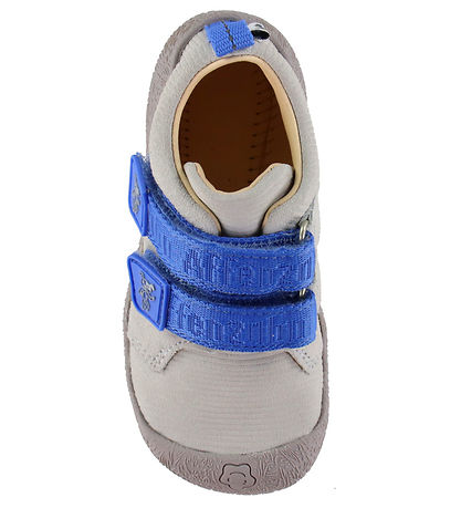 Affenzahn Lauflernschuh - Leather Walky Dog - Grau