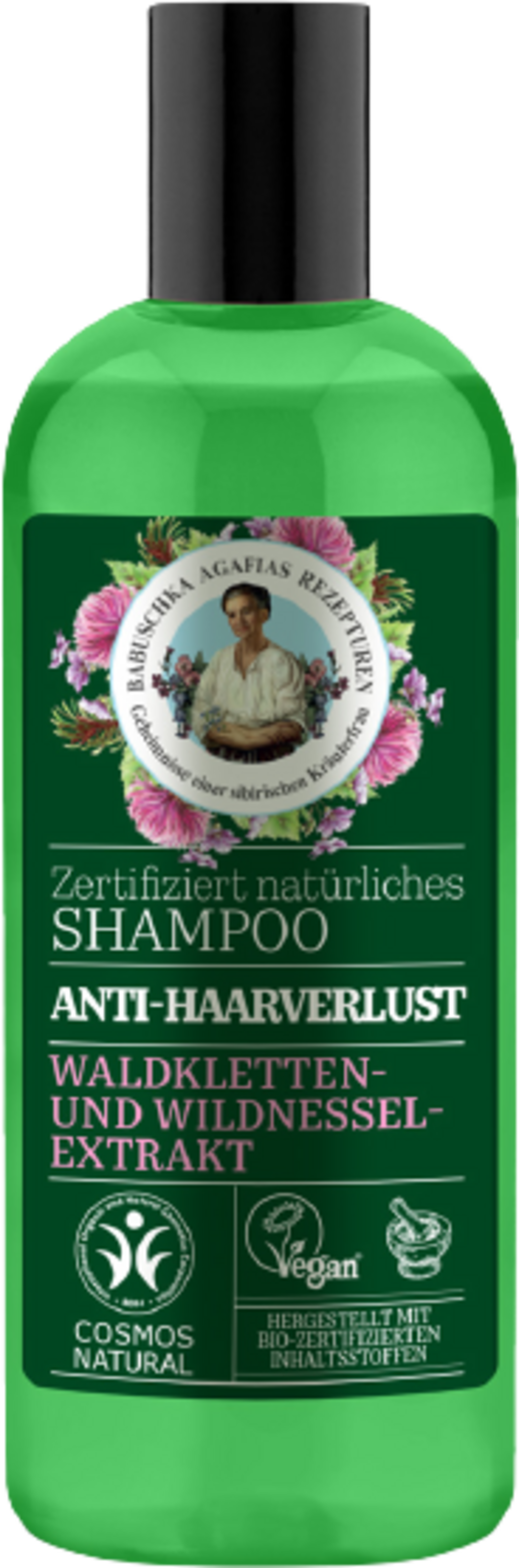 Green Agafia  Shampoo Anti-Haarausfall, 260 ml