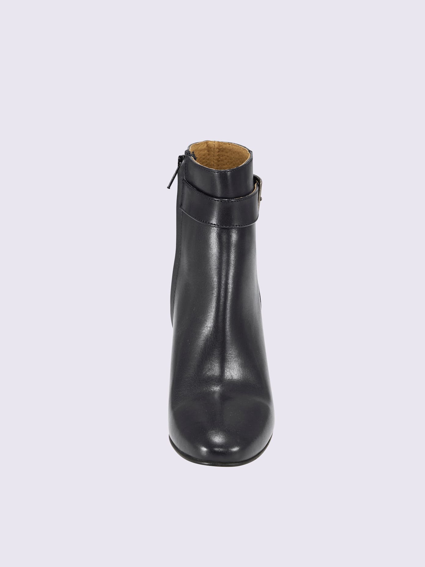 Bottines intérieur en cuir