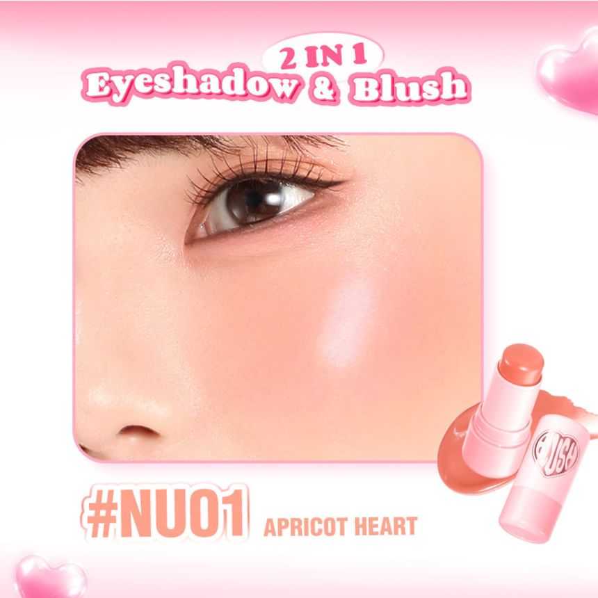 PINKFLASH - Multifunctionele waterige blush stick - 2 kleuren