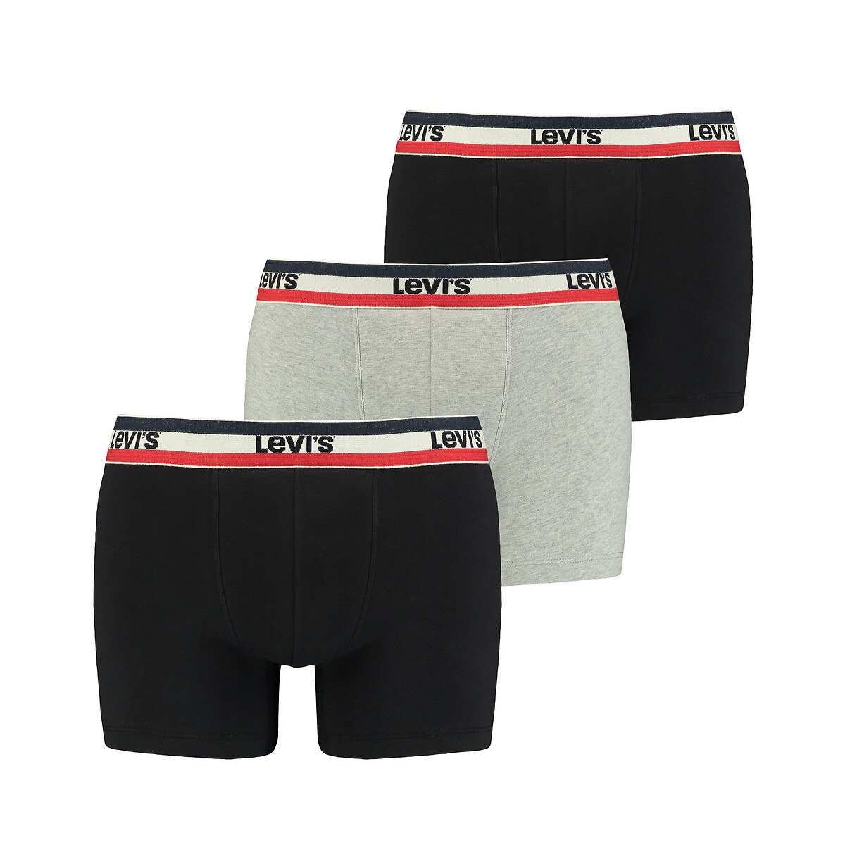 Conjunto de 3 cuecas boxer da Levi's