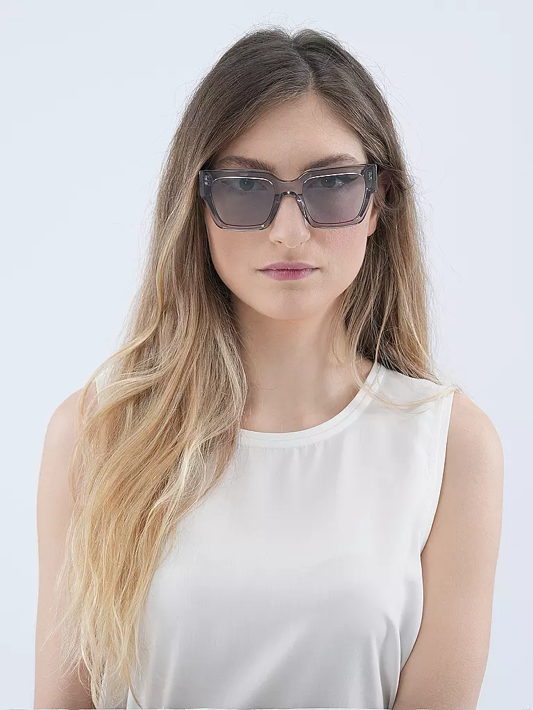 KAPTEN & SON Sonnenbrille SEVILLE TRANSPARENT GREY grau