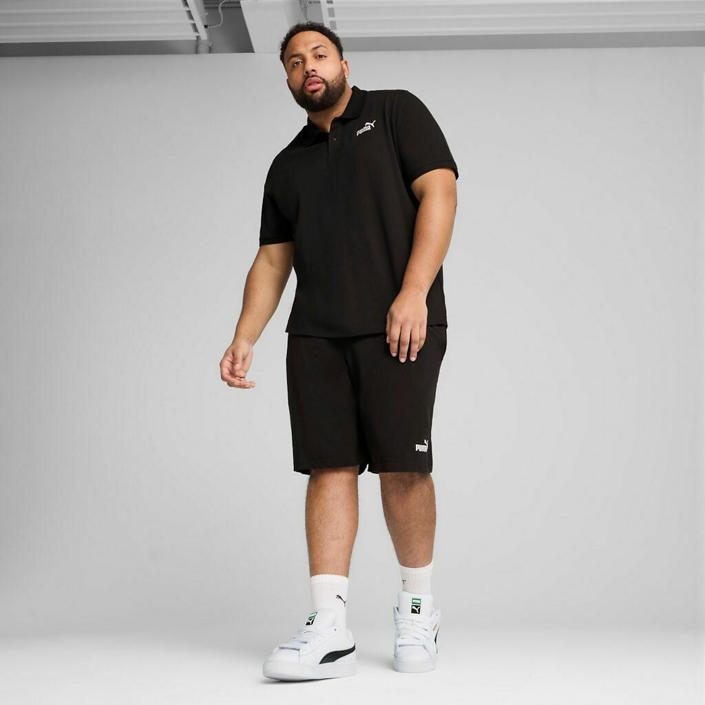PUMA<br>Polo em algodão piqué essencial