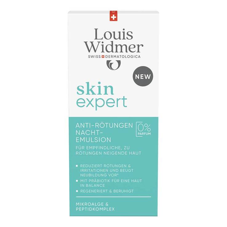 Widmer skinexpert Anti-Rötungen Nachtemulsion unp., 50 ml