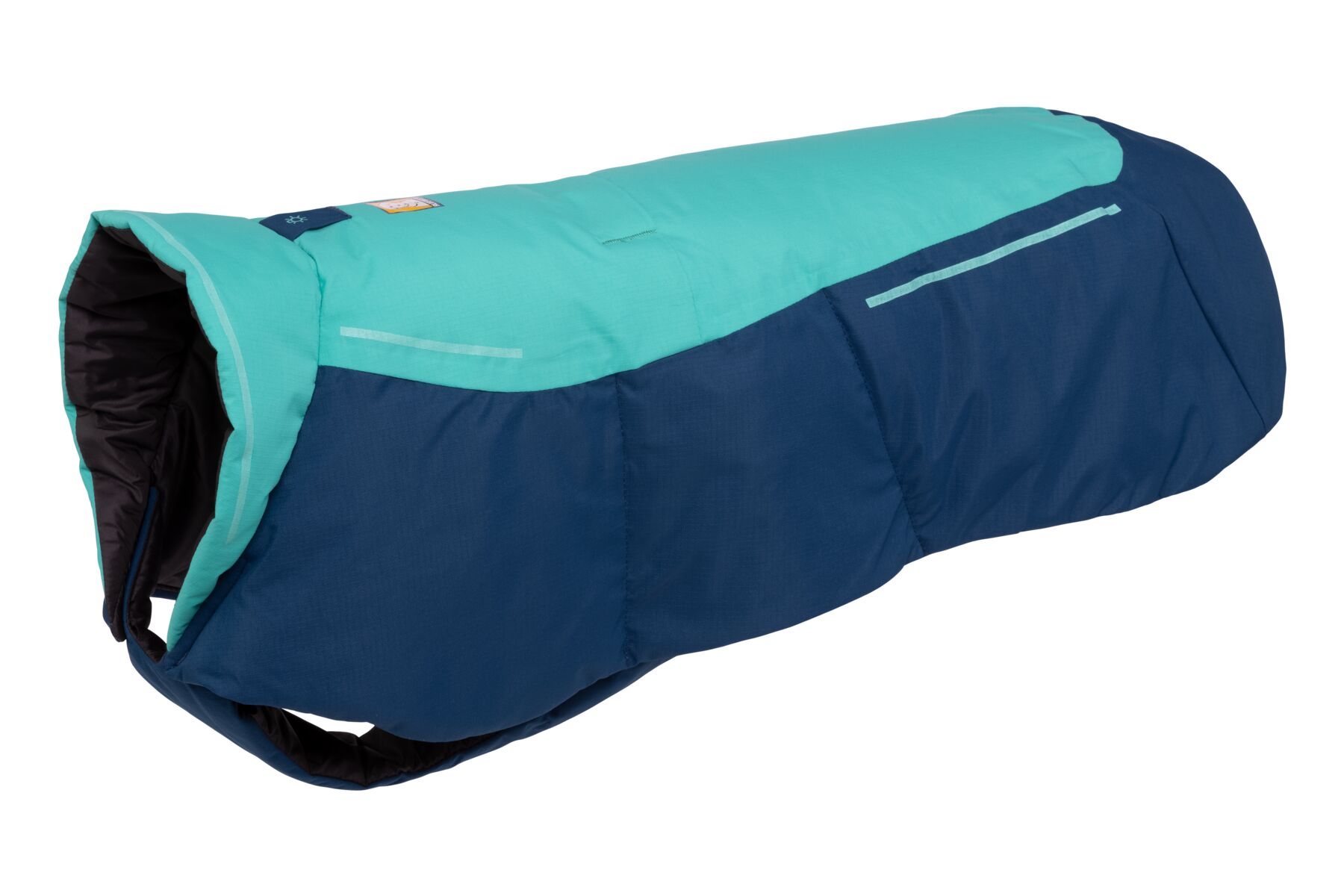 Veste d'hiver vert™ impermeable, coupe-vent et isolé avec boucles de jambe. Couleur: aurora teal (sarcelle), taille: xl