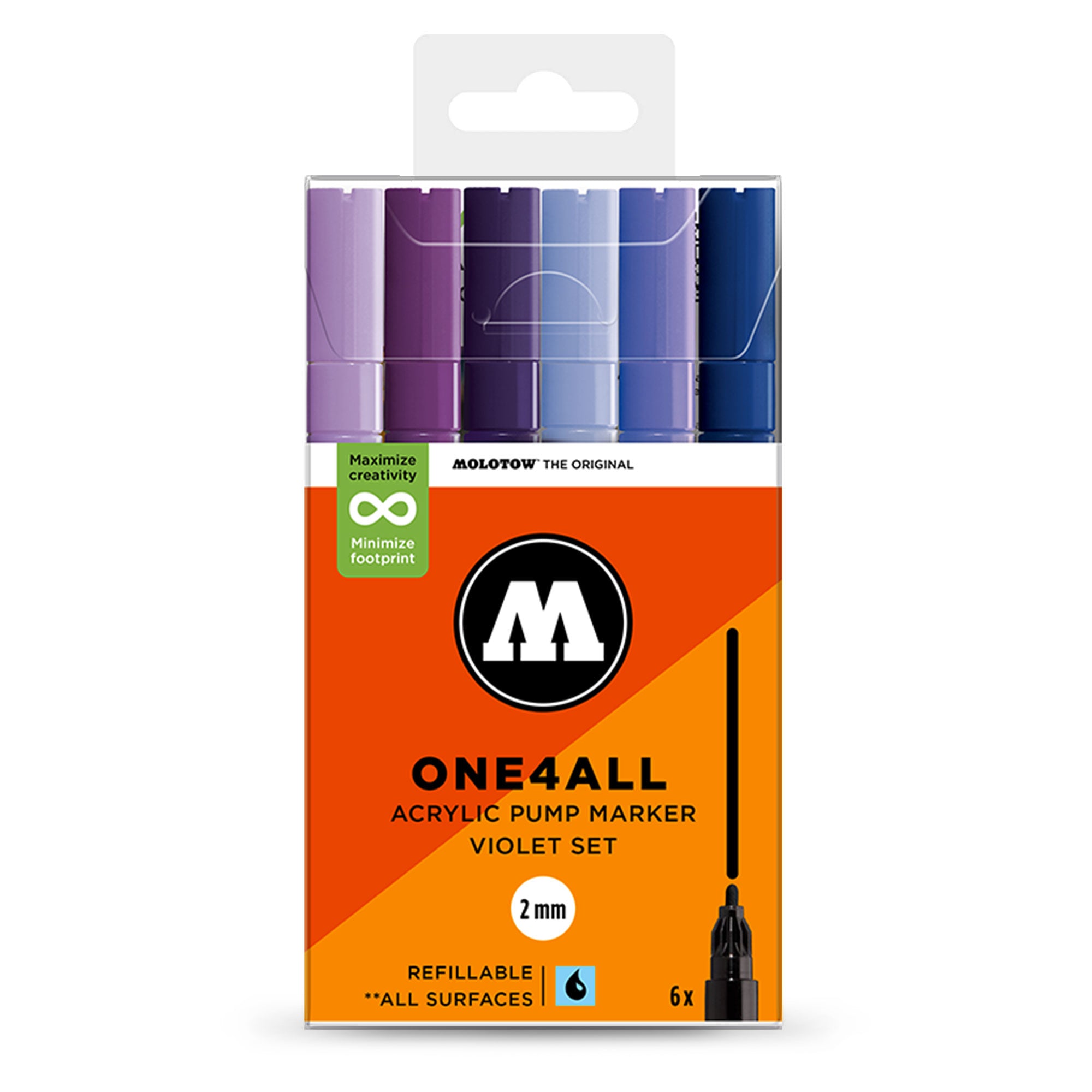 Molotow<br>ONE4ALL 127HS Violet Set