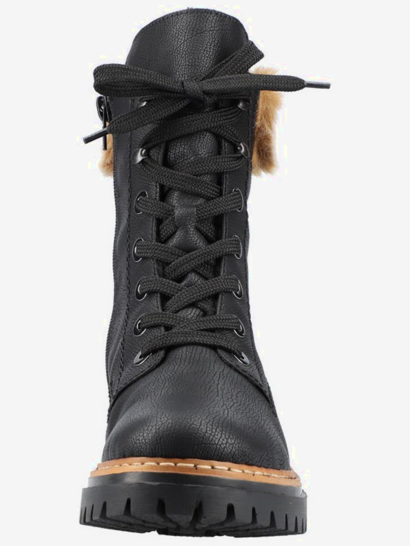 Bottines d'hiver laçage et fermeture à glissière pratique