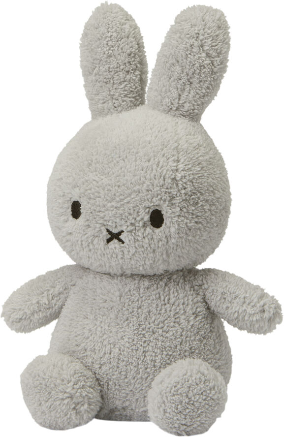 Bon Ton Toys Miffy Sitting Terry Light Grey - 23 cm Grey