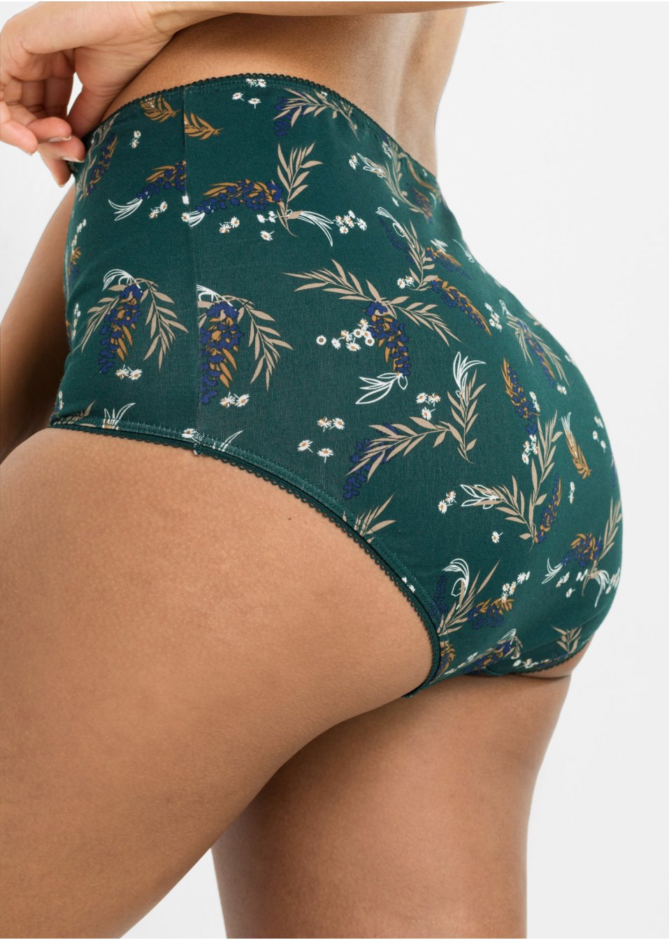 Lot de 4 slips taille haute