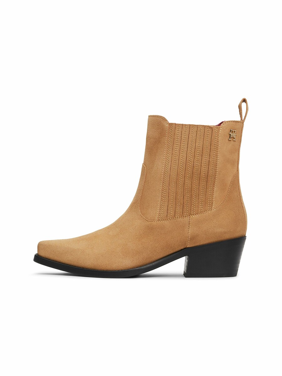 TOMMY HILFIGER<br>Botas de cowboy em couro