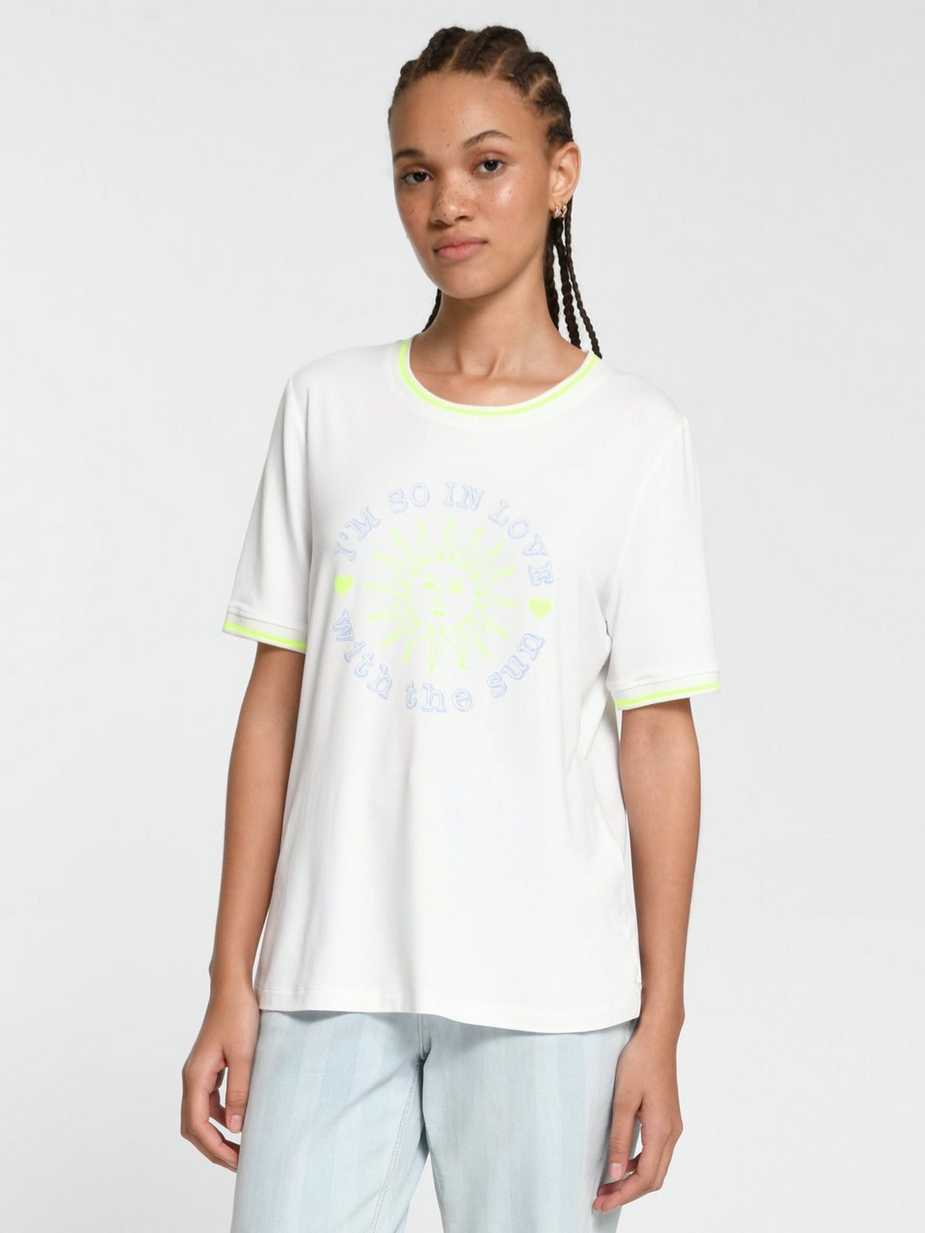 Rundhals-Shirt
