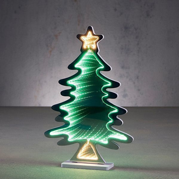 Luca Lighting - Tafellamp - Kerstboom - Multicolor - 30 cm - 109 Lampjes