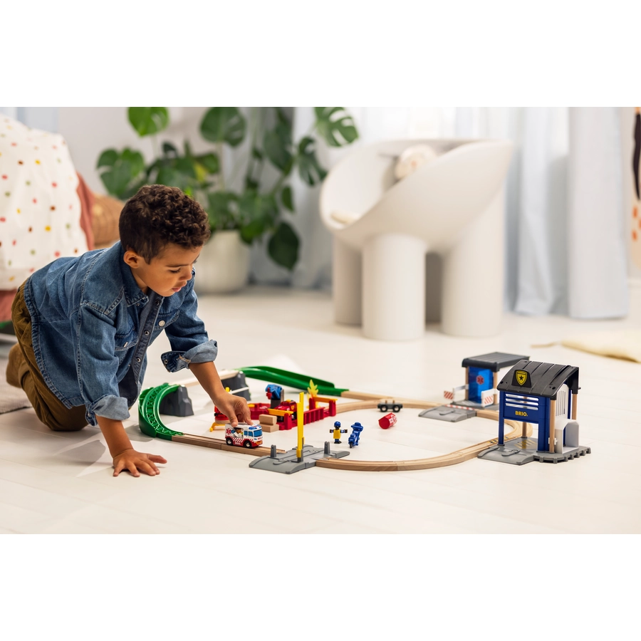 BRIO® Polizei und Feuerwehr Set Deluxe