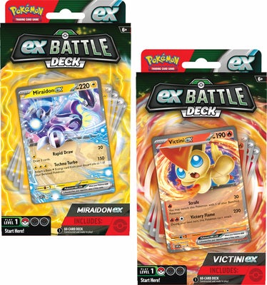Pokémon Battle Deck EX Kortstokk Miraidon/Victini Blandet