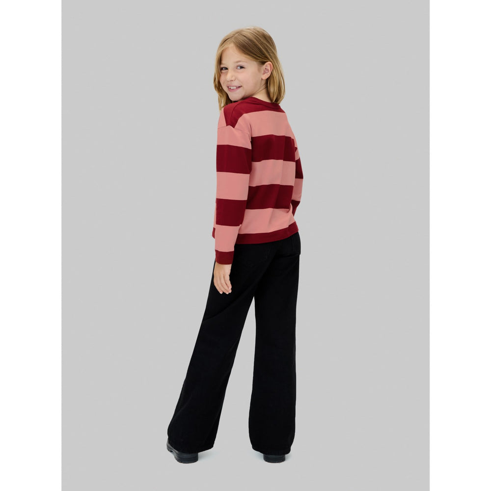 Køb Calvin Klein Raspberry Chocolate / Apricot Cn Stripe Ls T-Shirt