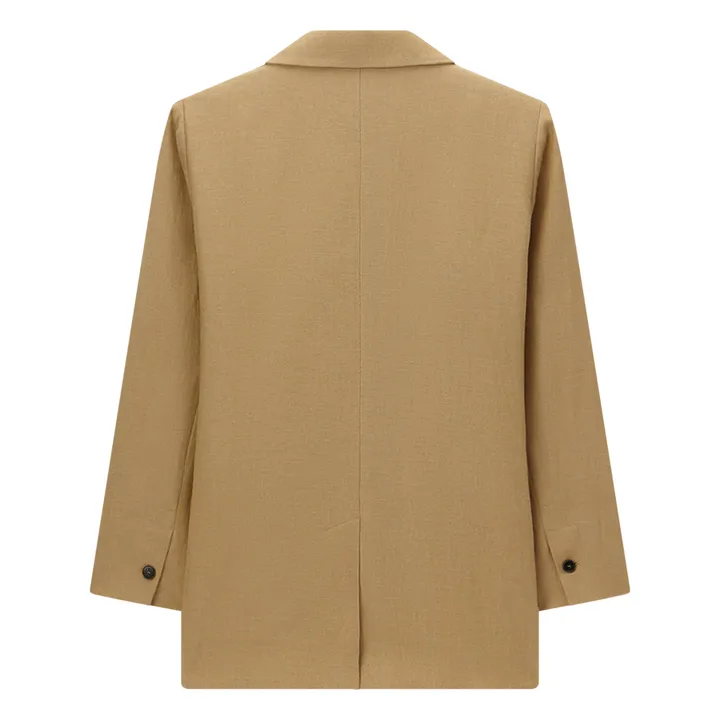 Pomandère Veste Lin et Coton | Beige