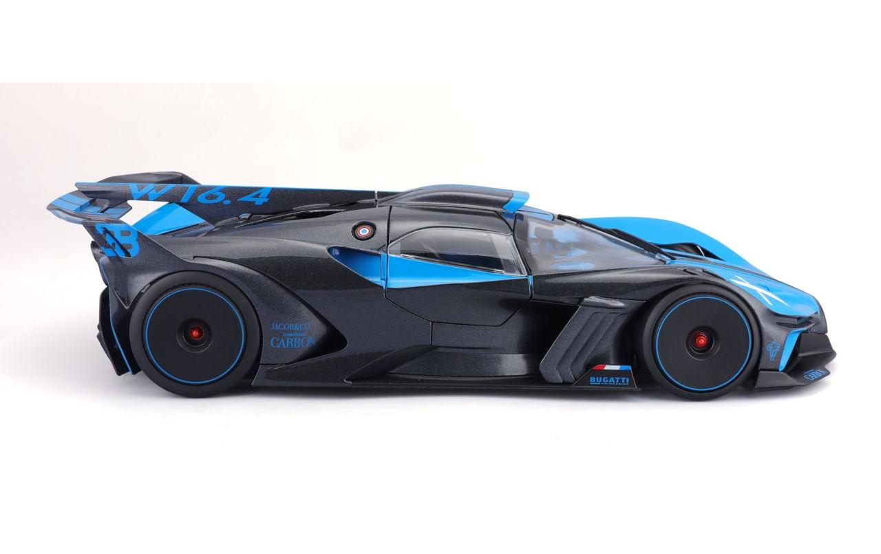 Bugatti Bolide Blau 1:18Sammlermodell im Massstab 1:18