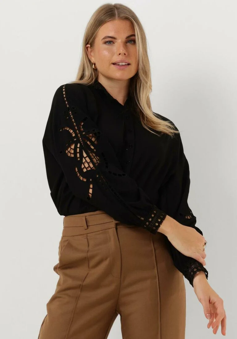 SUNCOO zwarte suncoo blouse louise
