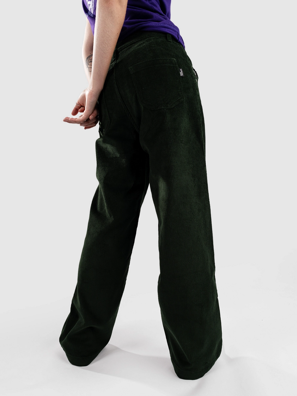 Blue Tomato Baggy Cord Pants pine green