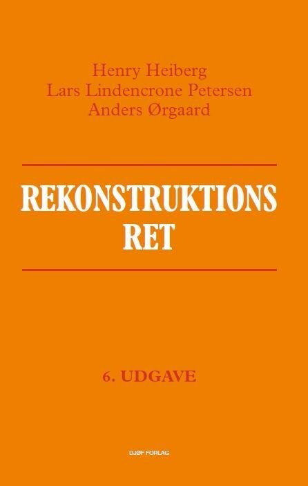 Rekonstruktionsret - Anders Ørgaard - Bog