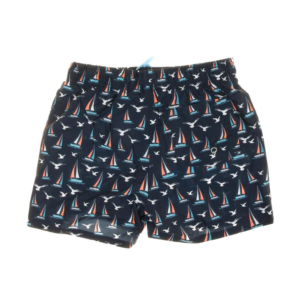 Sun project Short de bain Marine/Orange Garçon Sun project 3072