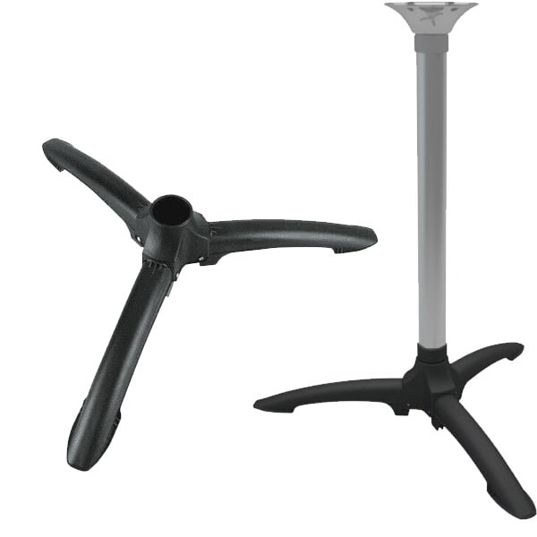 Trépied pour pied de table colonne