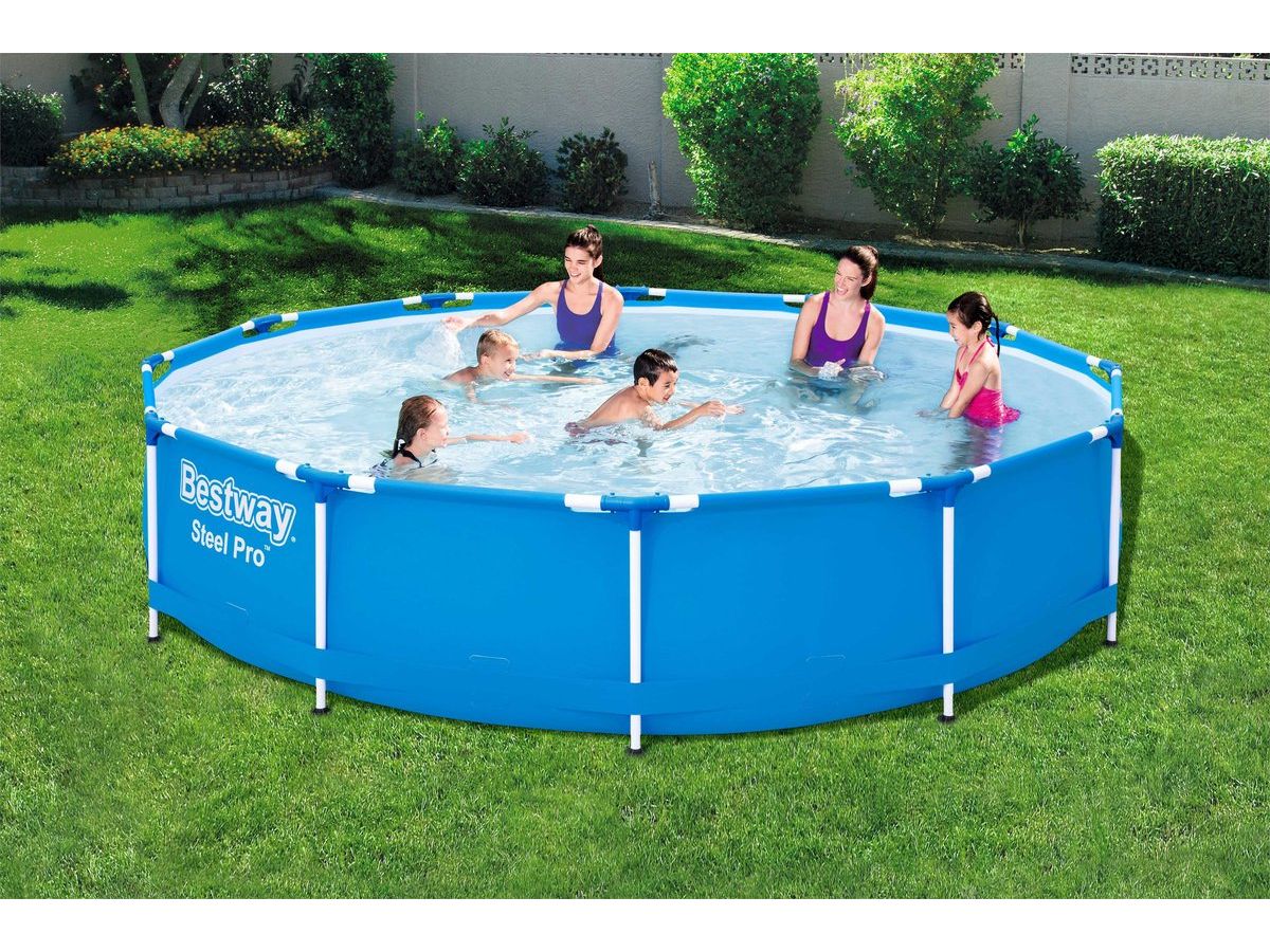 Bestway Steel Pro Zwembad - Ø 366 x 76 cm met filterpomp