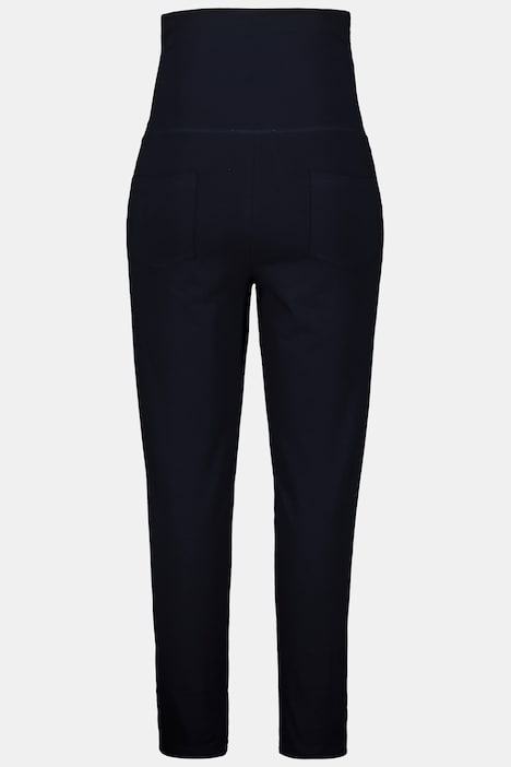 Bellieva-Leggings, breiter Elastikbund, Skinny Fit, Biobaumwolle, GOTS
