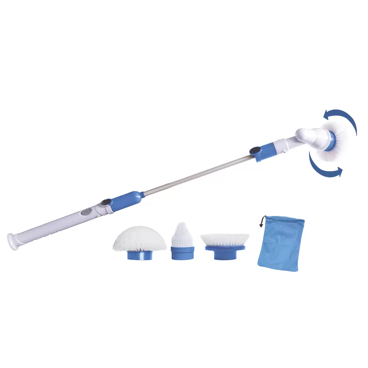 Hurricane Spin Scrubber weiss,blau