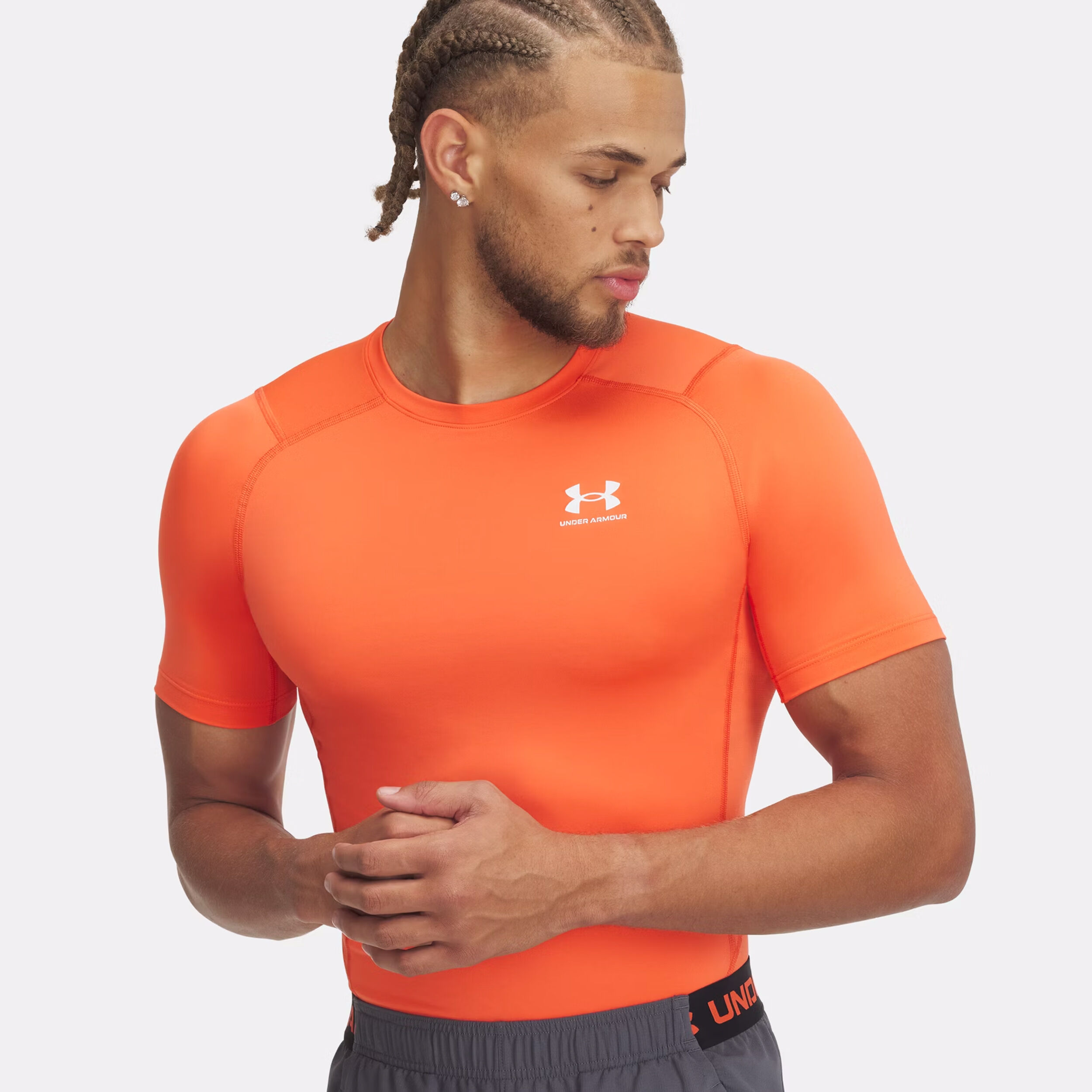 Under Armour Armour Comp T-shirt Hommes - Orange