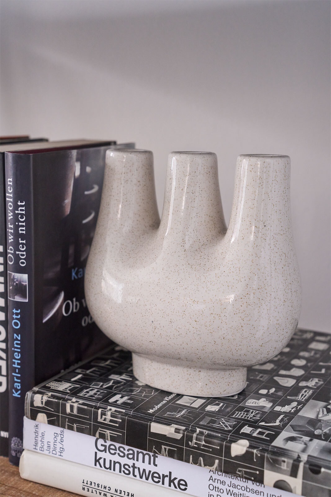 casaNOVA Vase 8,5 cm beige