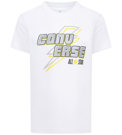 Converse T-Shirt - Lightning Bolt - Weiß