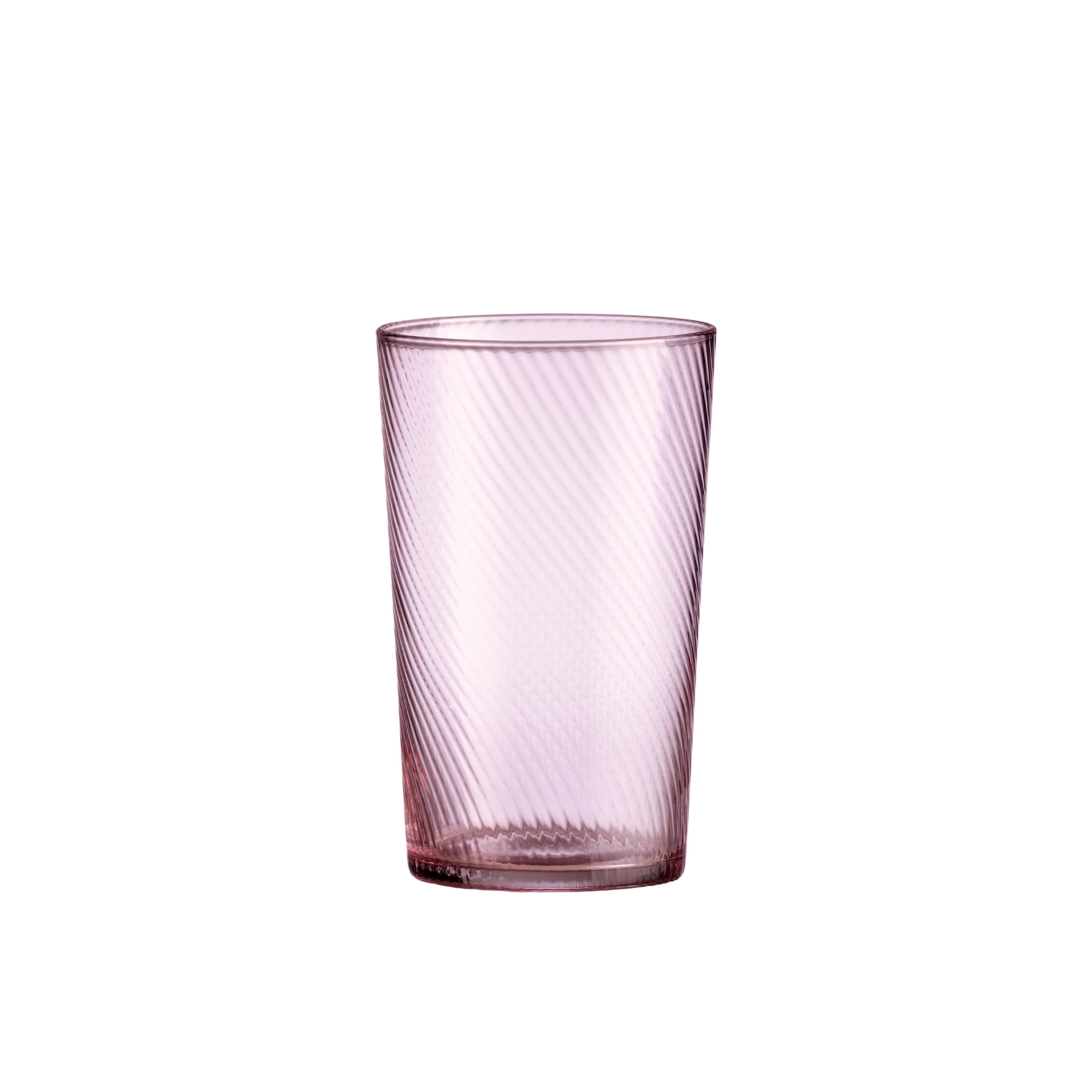 RAW  Unique Swirl High Ball glas, pink - 45 cl.